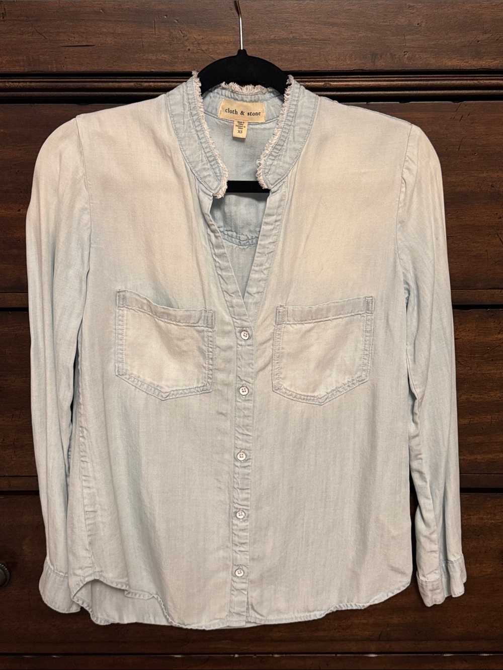 Cloth & Stone Blue Button Down